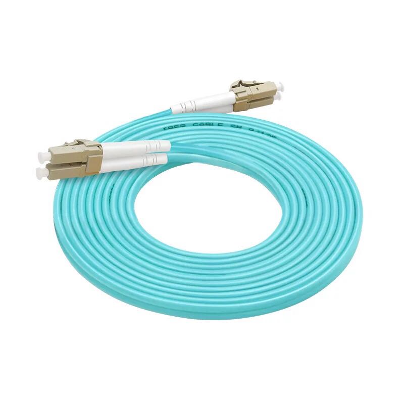 5PCS OM3 LC-LC UPC  Multimode Duplex 2.0mm or 3.0MM Fiber Optic Patch Cord LC-LC fiber optic patch cable