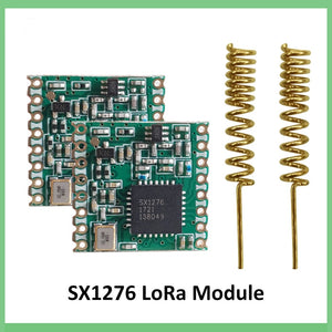 2pcs lorawan transceiver RF LoRa module SX1276 chip nrf52832 radio comunicador de longo alcance communication Receiver and Transmitter