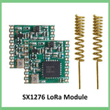 2pcs lorawan transceiver RF LoRa module SX1276 chip nrf52832 radio comunicador de longo alcance communication Receiver and Transmitter