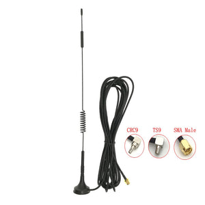 700-2700 MHz 12dBi 2G 3G 4G LTE magnetic antenna TS9 connector SMA male GSM external router antenna M