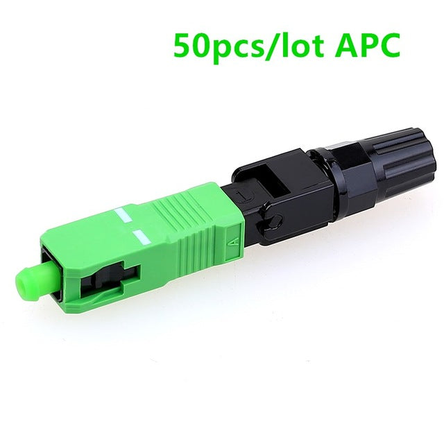 High Quality 0.3dB FTTH Fiber Optic Quick Connector FTTH SC/APC SM Fast Connector