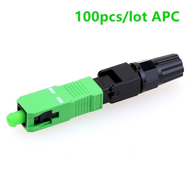 High Quality 0.3dB FTTH Fiber Optic Quick Connector FTTH SC/APC SM Fast Connector
