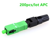 High Quality 0.3dB FTTH Fiber Optic Quick Connector FTTH SC/APC SM Fast Connector